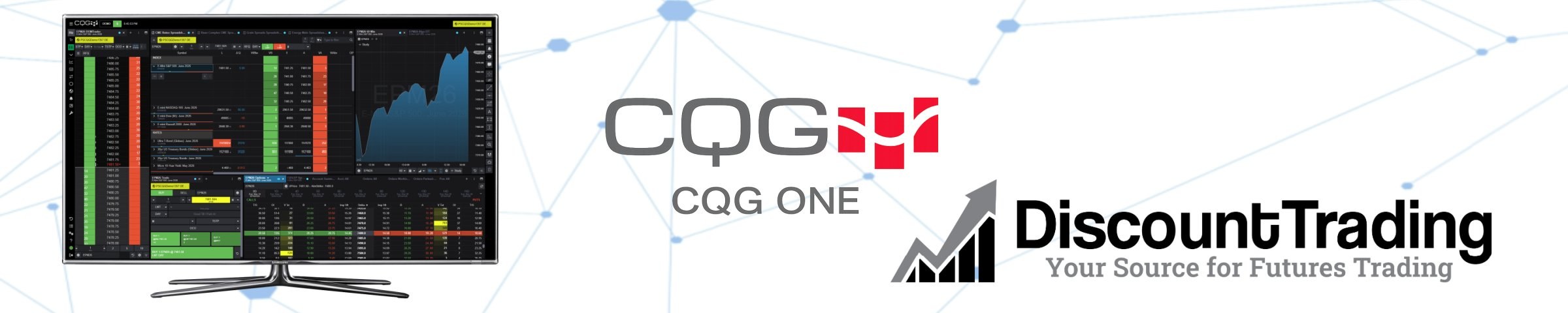 CQG One - Cloud-Based Futures Trading Platform at Discount Trading