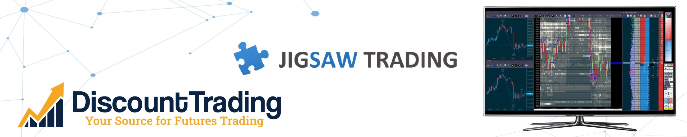 Jigsaw daytradr - Order Flow Trading at Discount Trading