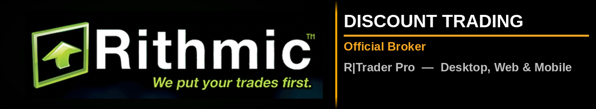 Rithmic R|Trader Pro - Discount Trading Official Broker