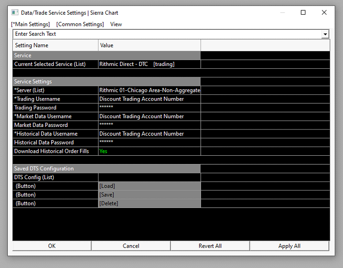 Sierra Chart Connect