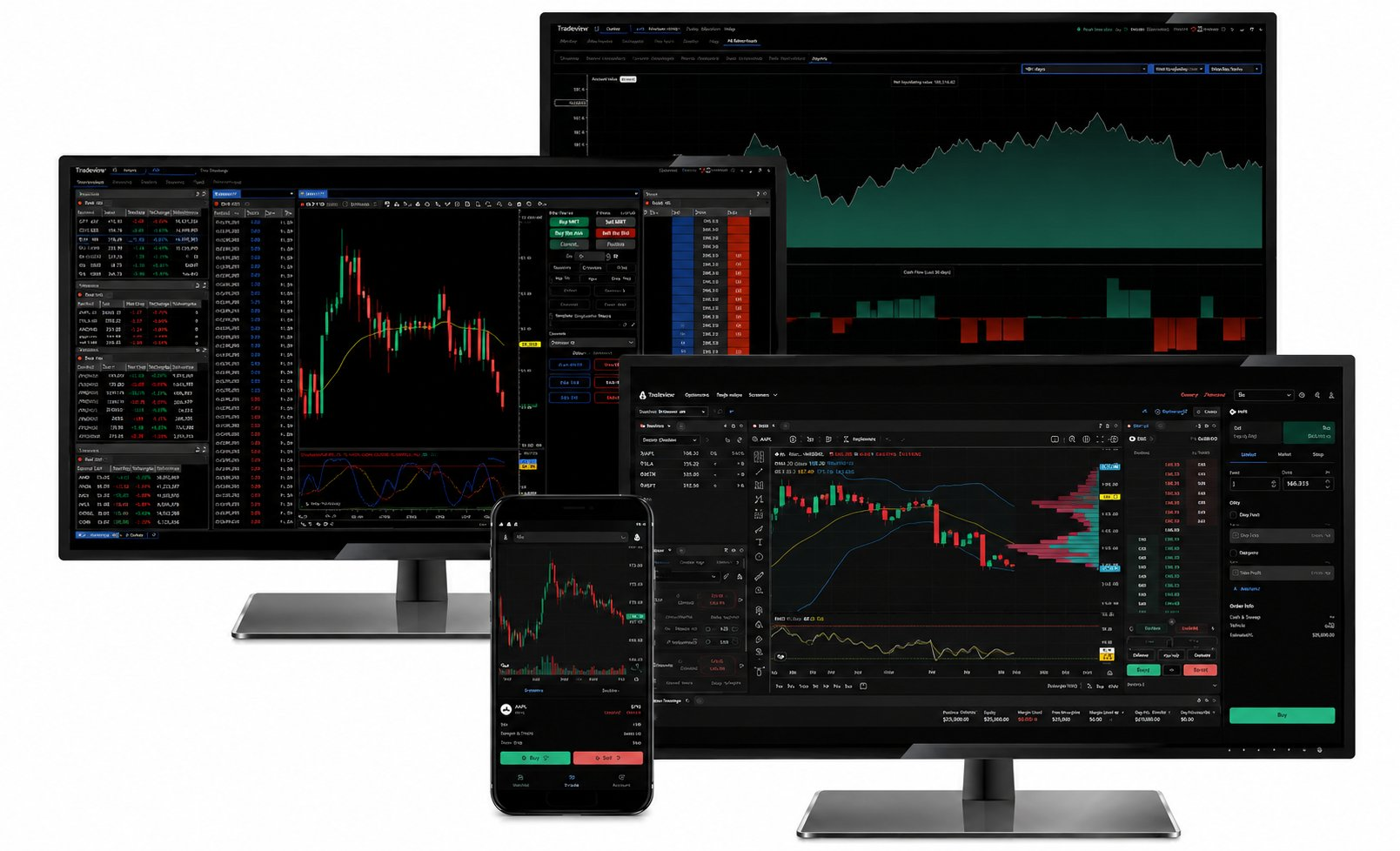 TickBlaze on desktop, web, and mobile